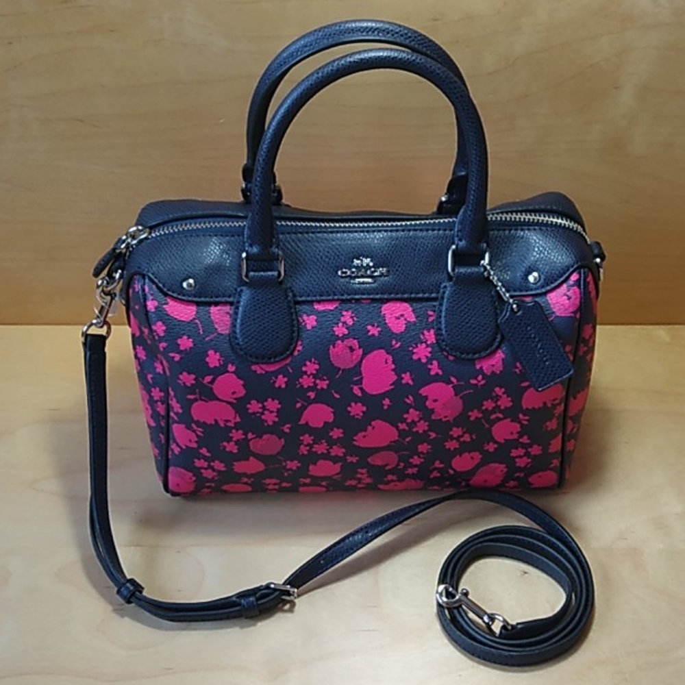 NWOT Coach 'Mini Bennett' Prairie Calico Floral